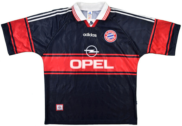 90s adidas Bayern München ユニフォーム 90's FC Bayern Munchen Munich Opel Adidas Soccer Futball