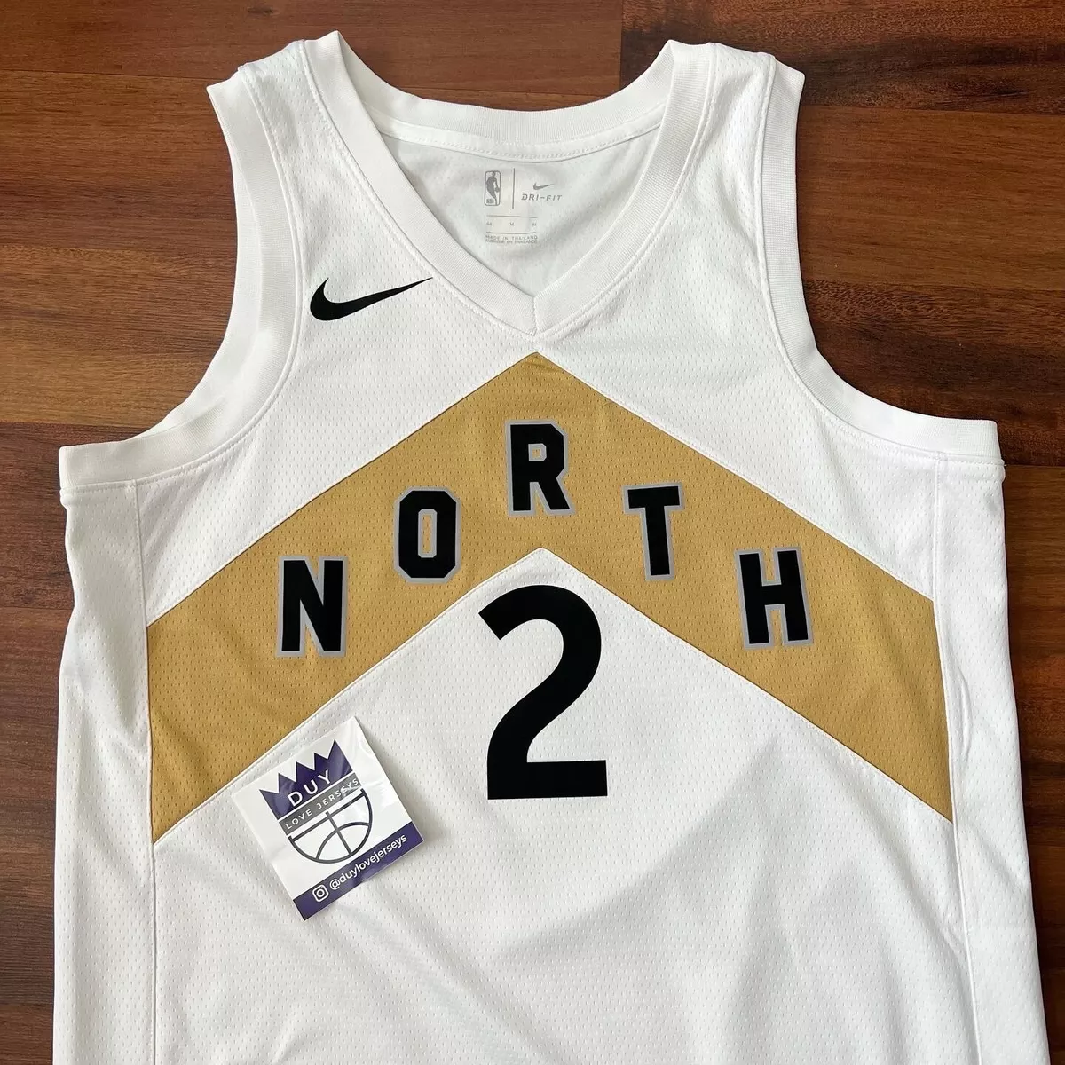 Kawhi Leonard Toronto Raptors golden edition - JerseyAve - Marketplace