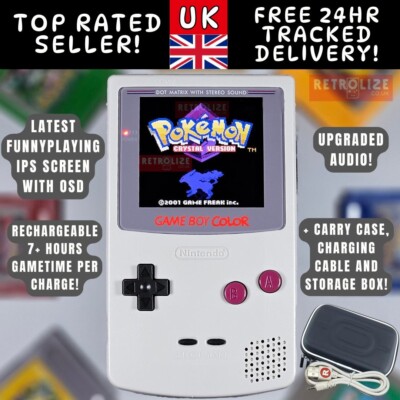 Elite Nintendo Game Boy Color IPS Rechargeable Backlit - DMG Edition + Garantie