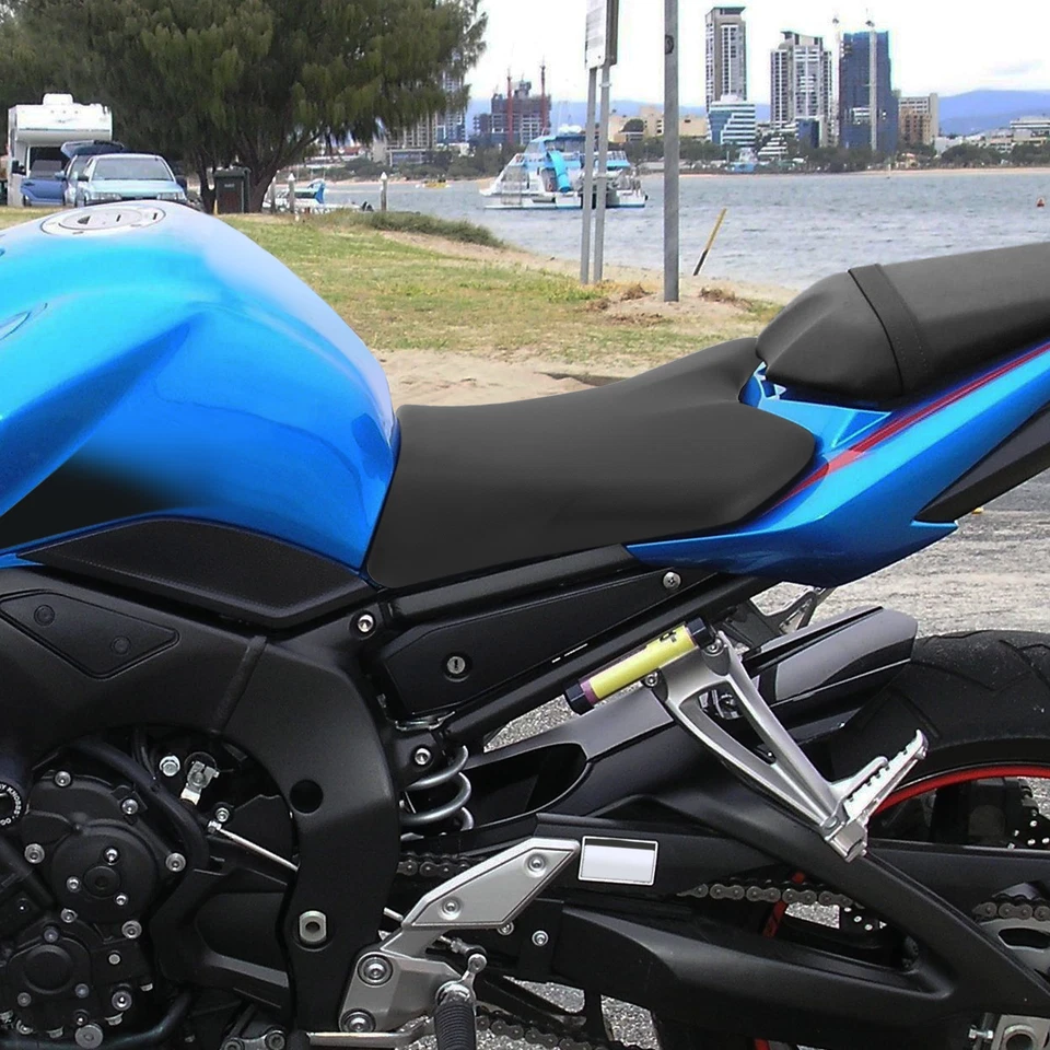 Black Front Rider Driver Seat Fit For Yamaha FZ1 Fazer FZ1N FZ1S FZ1NA 2006-2015 - Image 2 of 4