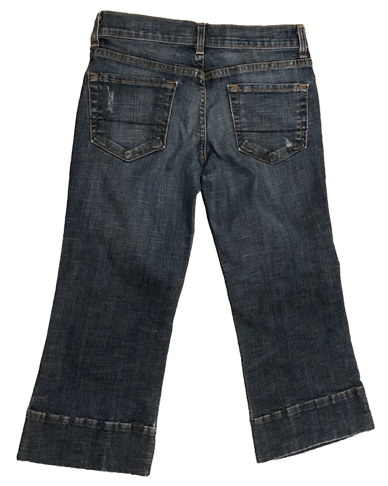 Jeans recortados vintage Arden B azul lavado medio desgastados talla 1 Foto 4 de 4