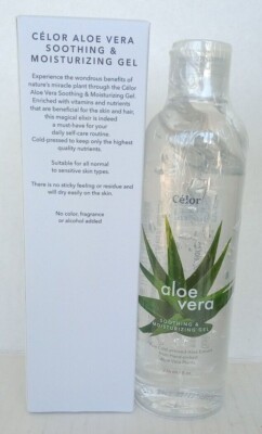 Celor Aloe Vera Gel 8 oz Soothing Moisturizing Gel. **Fast Shipping** | eBay