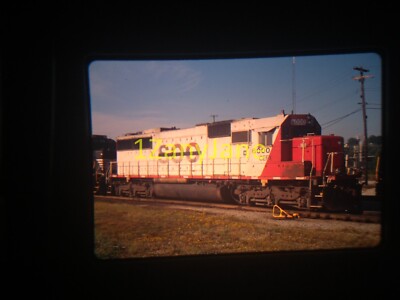 6H05 TRAIN SLIDE Railroad 35MM Photo CEFX 6000 SD60 CHATTANOOGA ...
