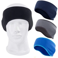 Thermal Unisex Ear Warmers Cover Headband Wrap Winter Sports Fleece Ear muffs