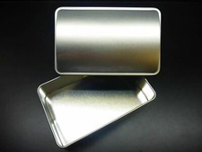 NEU Metallbox Uhrenverpackung Uhrbox Schachtel Schmuckbox ohne INHALT Leerbox