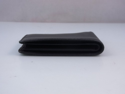 HUGO BOSS Geldbörse mit Kartenfach Geldschein Kleingeldfach Leder Schwarz Herren - Bild 7 von 8