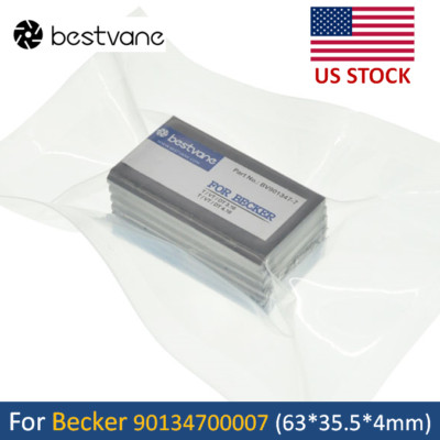 Carbon Vanes 90134700007 WN124-120 for Becker Pump DT/T/VT 3.16/4.16 7 pcs
