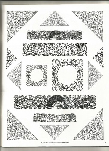 Libro Clip Art: Ornamenti Floreali Fonte Grafica Clip Art GS-313 - Foto 2 di 2