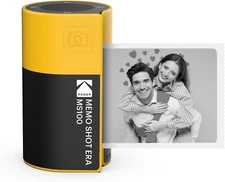 KODAK Memo Shot ERA Kids Instant Digital Camera and Photo Label Printer  Yellow
