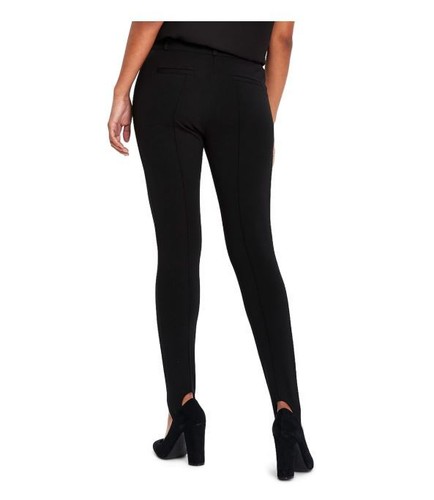 Wallis Black Ponte Knit Stirrup Leggings Petite US 8P UK 12P EUR 40P | eBay