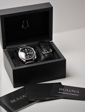 Bulova Lunar Pilot 96B251 | 45mm High-Precision Quartz Chronograph Watch