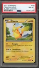 Pokemon Pikachu Black & White Holo Secret Rare #115 PSA 8