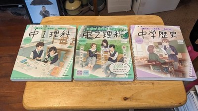 3 Japanese Language Gakken Plus Junior High School Reference Books Manga