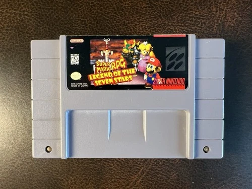 Super Mario RPG: Legend of the Seven Stars Nintendo SNES Authentic TESTED