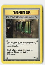 The Rocket's Training Gym Unlimited LP EN 104/132 Gym Heroes on eBay