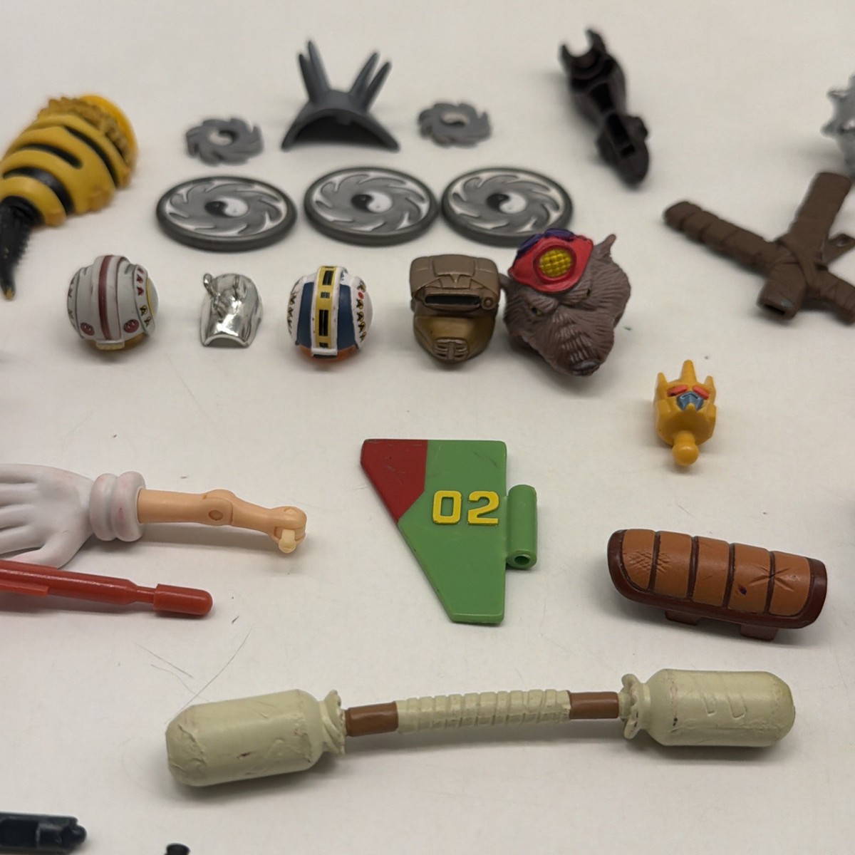 Tmnt, Transformers & Miscellaneous Action Figure Parts / Accessories Lot!  View 5