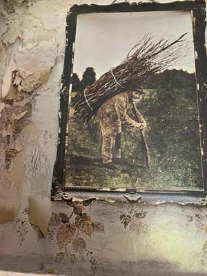 LED ZEPPELIN ''ZOSO'' 71 ROCK MASTERPIECE INNER SLEEVE M- DISC