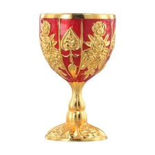 30ml Retro Metall Aluminiumlegier Weinglas Becher Wiederverwendbare Bar Geschirr