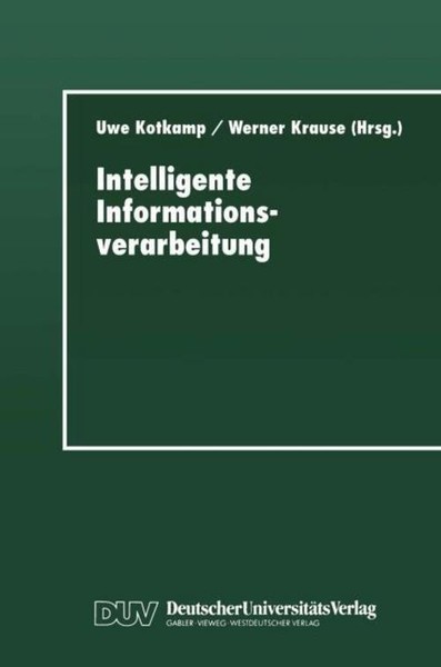 Intelligente Informationsverarbeitung Werner Krause-image
