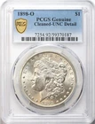 1898-O $1 Morgan Silver Dollar PCGS UNC Details - Cleaned - Nice Looking Coin