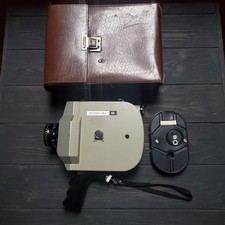 Krasnogorsk Lens Vega-7, Soviet Movie camera 16mm USSR.