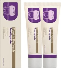 Tooth Refresh Toothpaste, Fresh Breath Whitening Toothpaste, Natural Oral Care