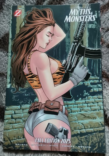 ZENESCOPE MYTHS & MONSTERS FALL EDITION 2025 DERLIS SANTACRUZ VARIANT ! TERROR !