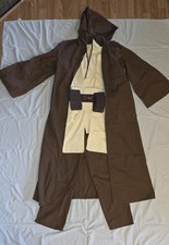 Obi-Wan Kenobi Complete Costume Outfit Men's S/M Cotton/Linen Cosplay