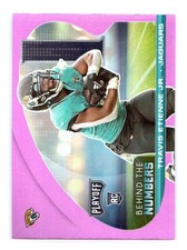 Travis Etienne Jr. 2021 Playoff #BTN-TET Behind the Numbers Pink RC Rookie