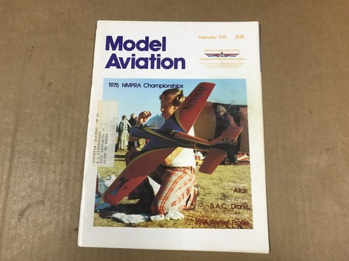 Vintage Model Aviation Magazine - February 1976
