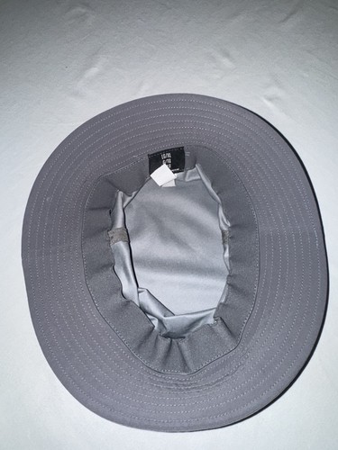 Under Armour Golf Bucket Hat L/XL Gray With Neon Green Logo Unisex *Worn 1 Time! - Picture 4 of 5
