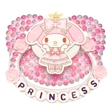 Baby Bear Pacis Adult Pacifier "Princess" White and Pink My Melody Adult Paci