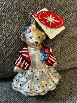 2005 Christopher Radko 20th Anniv ''Muffy Sparkler Ball'' Ornament #3011005 w/tags