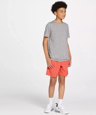 DSG Boys' Agility Shorts Red Sun Size L