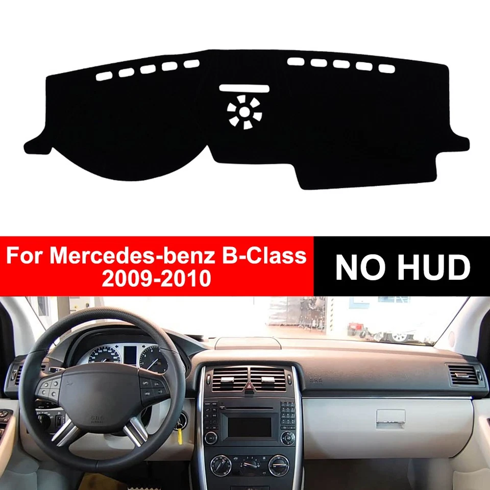 For 2009-2022 Mercedes-Benz B-Class 180 200 Leather Dash Cover Mat Dashboard Pad - Image 3 of 4