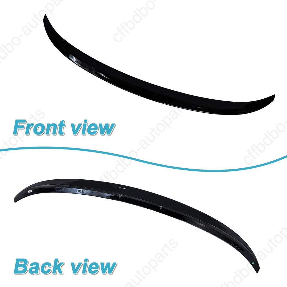 Alerón trasero pintado negro brillante estilo MP para BMW Serie 4 F36 14-20  Foto 2 de 4
