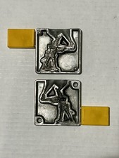 Vtg 1970s Metal Toy Casting Lead Mold Military Prussian Soldier Musketeer 1104