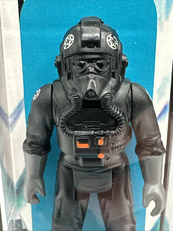 Винтажная экшн-фигурка Star Wars Imperial Tie Fighter Pilot на заказ ESB 47 BK - Изображение 4 из 4