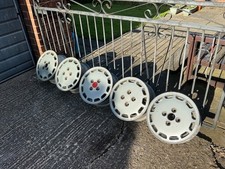 MG Metro Turbo alloy wheels full set of 5 5.5j 13 inch with centre and nut cover