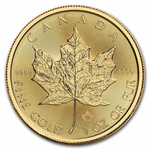 2022 Canadian Gold Maple Leaf 1 oz — photo from the most recent tracked eBay sale