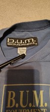 VTG B.U.M Equipment Jeanswear 90's XL T-shirt. USA Made. Oversized Streetwear