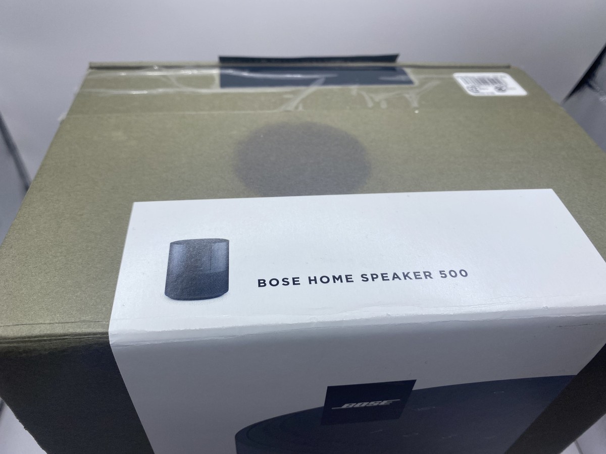 BOSE Home Speaker 500 Wi-Fi Bluetooth Alexa Triple Black
