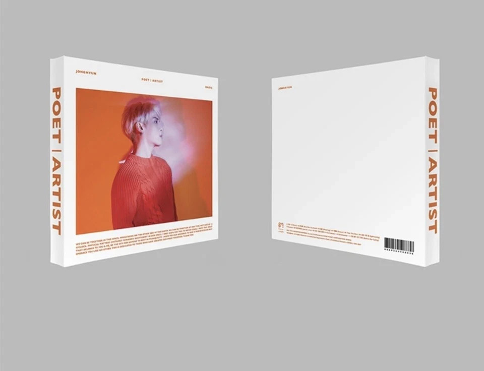SHINee Jonghyun - Poet l Artist Album Factory Sealed Brand New CD+