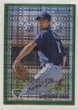 2010 Bowman Chrome Prospects Retail Green X-Fractor Anthony Bass #BCP212 2u3