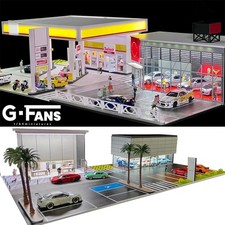 1/64 Diorama Parking Lots Model Car Garage LE...