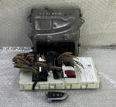 OEM BMW X5 F15 N55 MOTORSTEUERGERÄT DME ECU SET 8639582 BOSCH