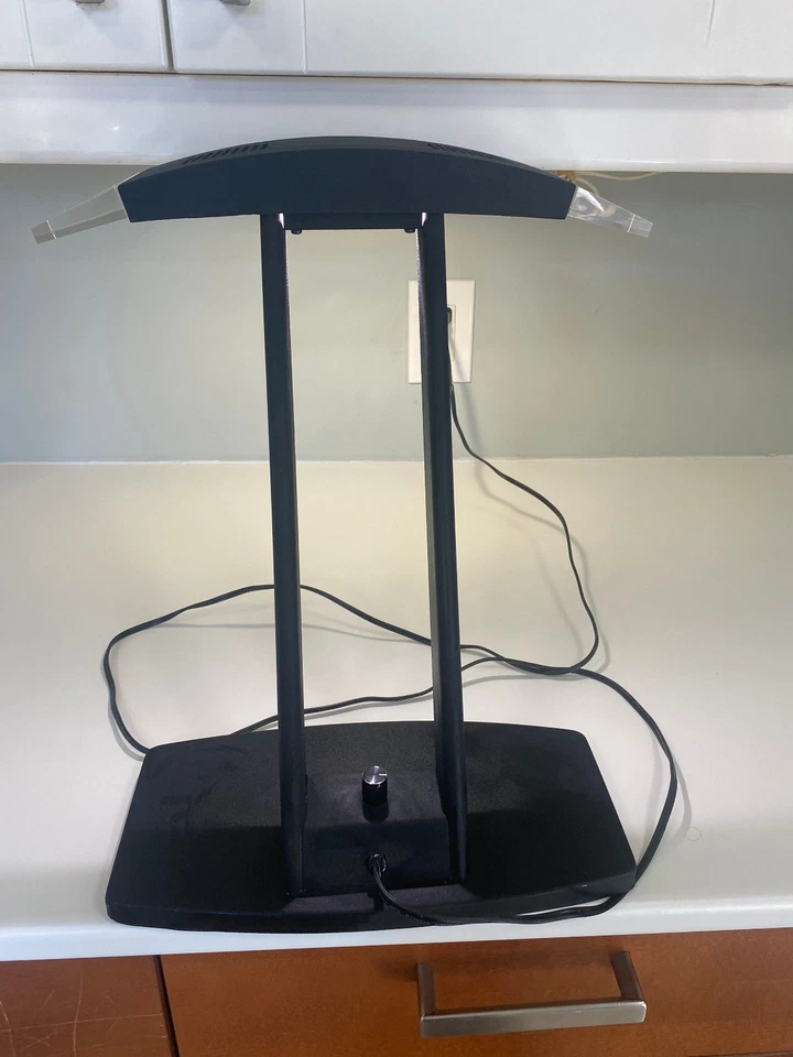 Abajur de mesa Robert Sonneman Lum França 1980 Georges Kovacs estilo MEMP - Imagem 2 de 4