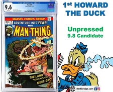 Fear 19 CGC 9.6 White Pages 1973 Marvel 1st App Howard the Duck KEY (9.8 Bump?)