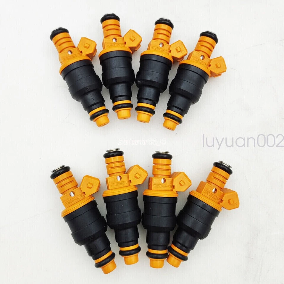 8X 0280150718 Original BOSCH OEM Upgrade Fuel Injectors For Ford F150 F250 F350 - Image 4 of 4