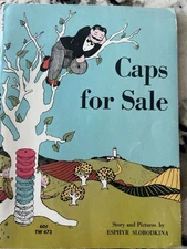 Caps for Sale by Esphyr Slobodkina, TW 473 Scholastic paperback